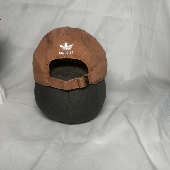 Adidas Brown Cap with White Logo - Picture 4 of 5